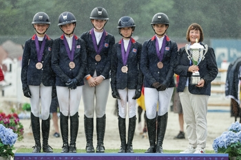Great Britain’s Children jump for joy and a Team Bronze at the FEI Jumping European Championships for Children, Juniors and Young Riders Great Britain’s Children jump for joy and a Team Bronze at the FEI Jumping European Championships for Children, Juniors and Young Riders